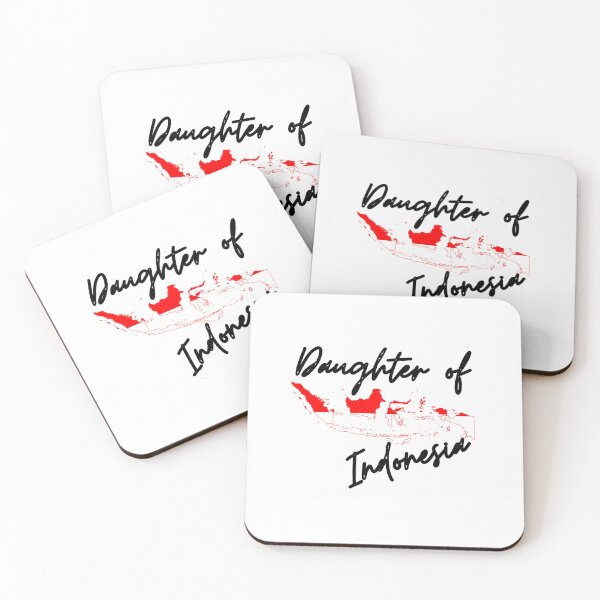 Item preview, Daughter of Indonesia Map Flag designed and sold by NovawayDirect.