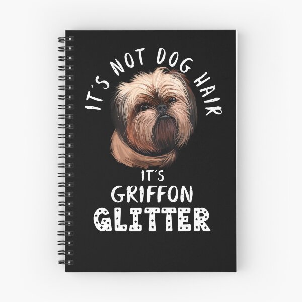 Item preview, It's not dog hair it's BRUSSELS GRIFFON glitter funny dog quote designed and sold by theshirtinator.