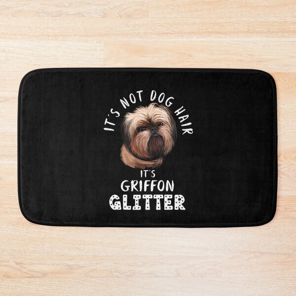 Item preview, It's not dog hair it's BRUSSELS GRIFFON glitter funny dog quote designed and sold by theshirtinator.