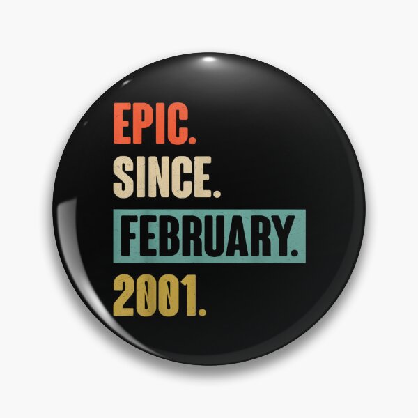 Item preview, 21 Year Old Gift Epic Since February 2001 21st Birthday  designed and sold by jennifera11.
