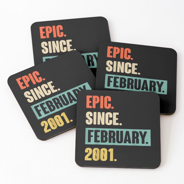 Item preview, 21 Year Old Gift Epic Since February 2001 21st Birthday  designed and sold by jennifera11.