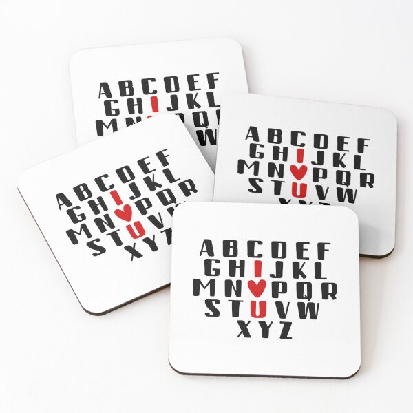 Item preview, Alphabet I Love You designed and sold by miraipa.