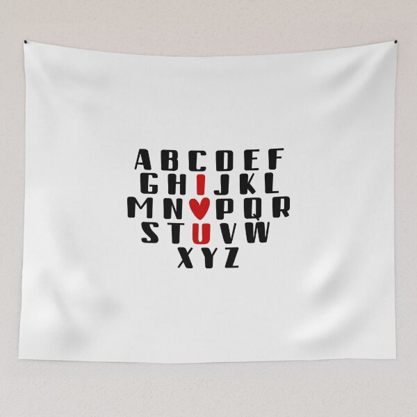 Item preview, Alphabet I Love You designed and sold by miraipa.