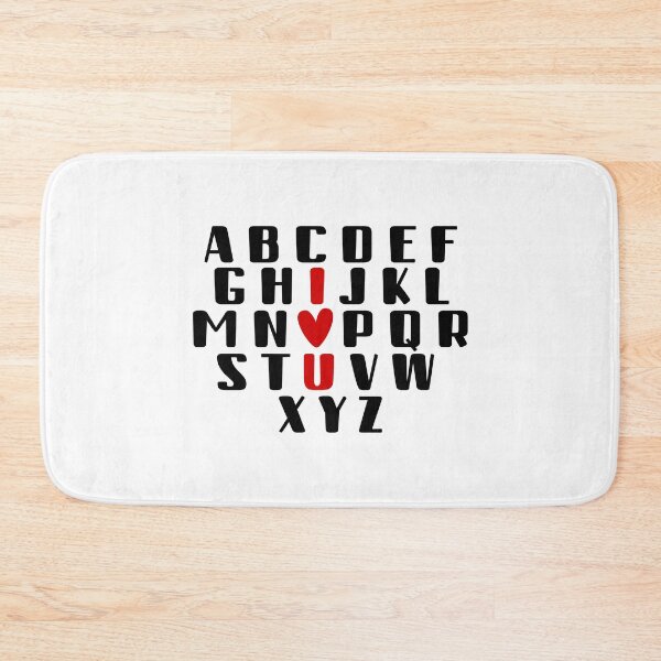 Item preview, Alphabet I Love You designed and sold by miraipa.