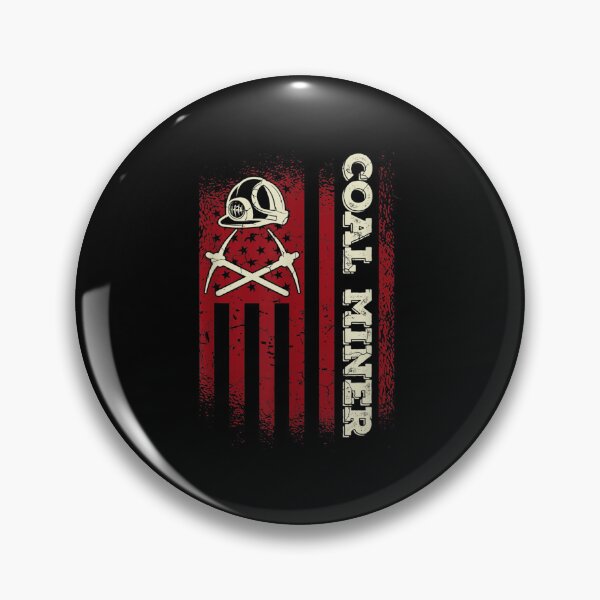 Artikelvorschau, Herren American Coal Miner USA Flag Mining Coal Miner entworfen und verkauft von jennifera11.