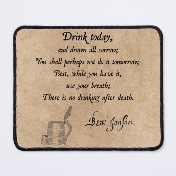 Item preview, Drink Today and Drown All Sorrow designed and sold by whiskydesigns.