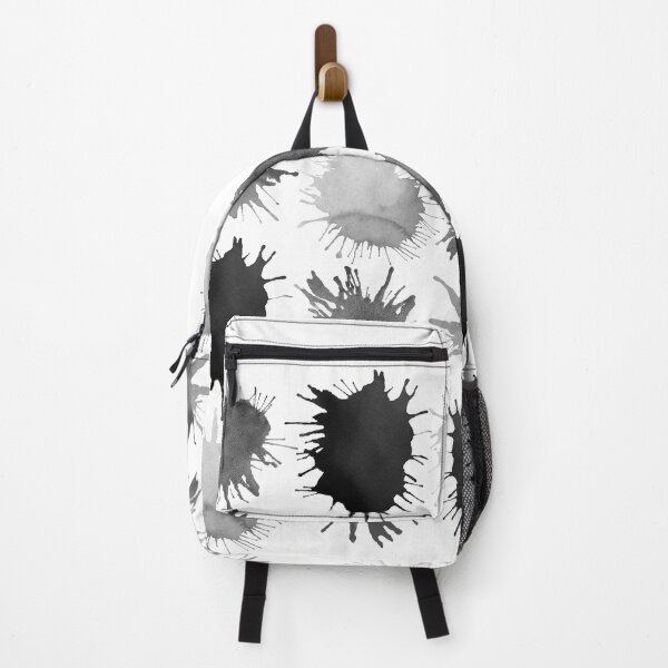 Item preview, Black and White Watercolor Splatter Splotches Ink designed and sold by Kunrus Nakwijitpong.