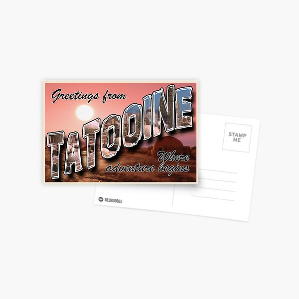 Tatooine Postcard Postcard