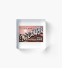 Tatooine Postcard Acrylic Block