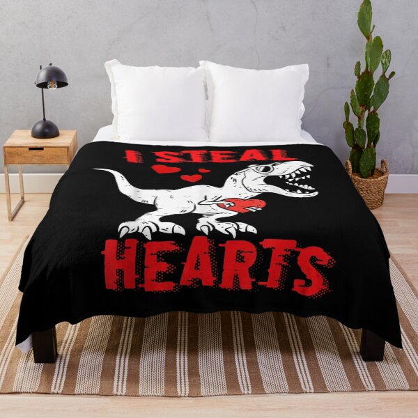 Item preview, Boys Valentines Day Kids Dinosaur T Rex Lover I Steal Hearts designed and sold by jennifera11.