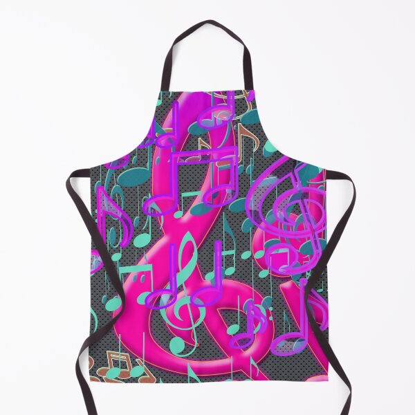 Item preview, Music Musical Notes FUNKY Blue Cyber Mid Mod Retro Vintage Old School 80s 90s Neon Grey designed and sold by Shayna Westfall.