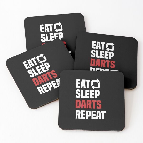Item preview, Eat Sleep Darts Repeat Funny Sport Lover Gifts for Men and Women designed and sold by BestComicss.