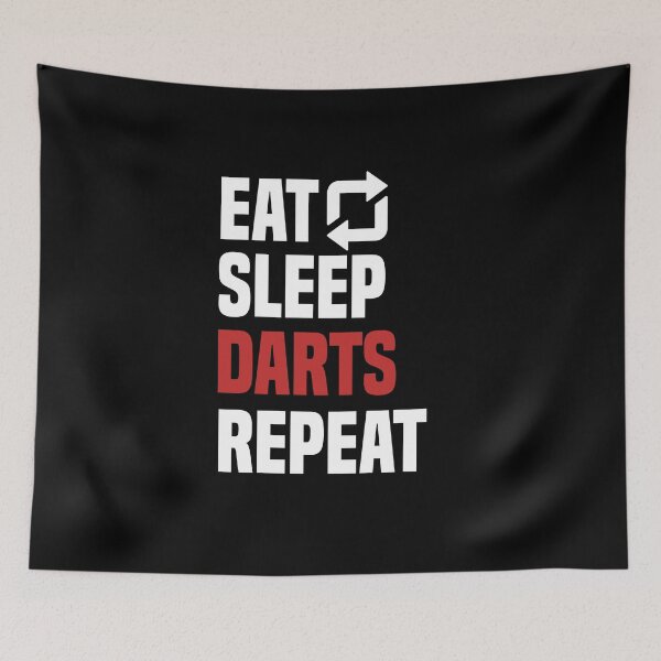 Item preview, Eat Sleep Darts Repeat Funny Sport Lover Gifts for Men and Women designed and sold by BestComicss.