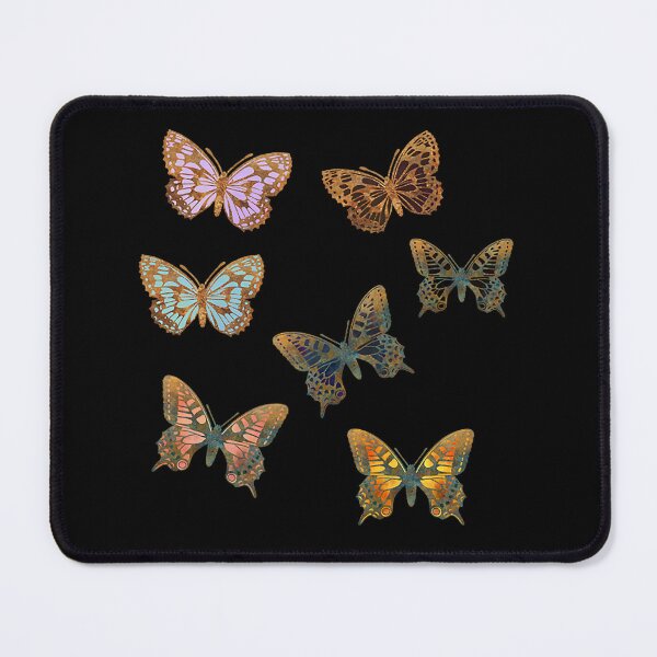Item preview, Pattern of Gold Butterflies in Flight | Gift for Butterfly Lovers  designed and sold by Xesrosefi92.