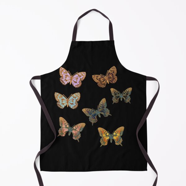 Item preview, Pattern of Gold Butterflies in Flight | Gift for Butterfly Lovers designed and sold by Xesrosefi92.