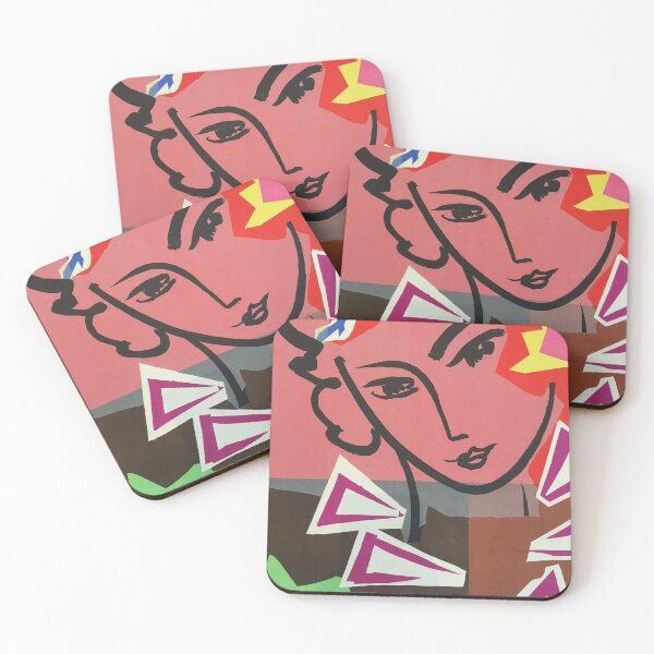 Item preview, wowen face paintings designed and sold by fredcomeaux8.