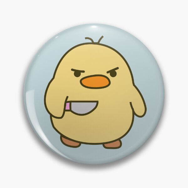 Item preview, angry duck with knife designed and sold by moonravin.