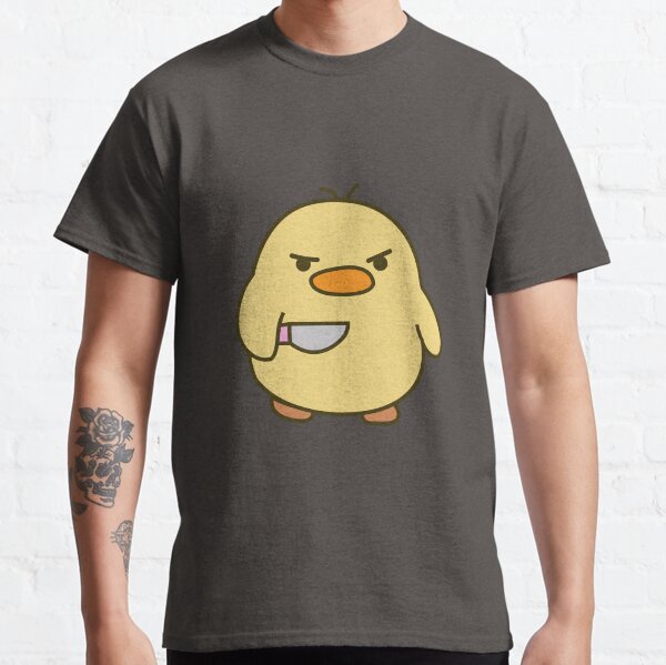 Item preview, angry duck with knife designed and sold by moonravin.