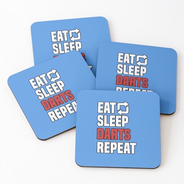 Item preview, Eat Sleep Darts Repeat Funny Sport Lover Gifts for Men and Women designed and sold by BestComicss.