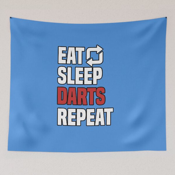 Item preview, Eat Sleep Darts Repeat Funny Sport Lover Gifts for Men and Women designed and sold by BestComicss.
