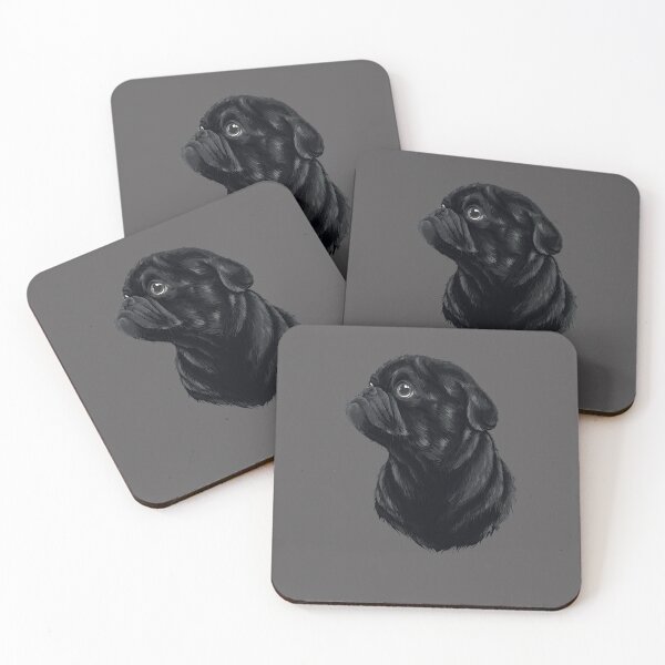 Item preview, Pug Mom Dad Cute Black Pug designed and sold by mejeoshop.