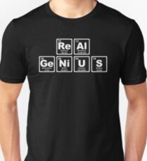 Real Genius - Periodic Table Unisex T-Shirt