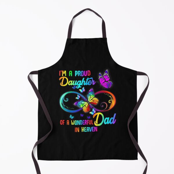 Item preview, I'm A Proud Daughter Of A Wonderful Dad In Heaven Graphic designed and sold by jennifera11.