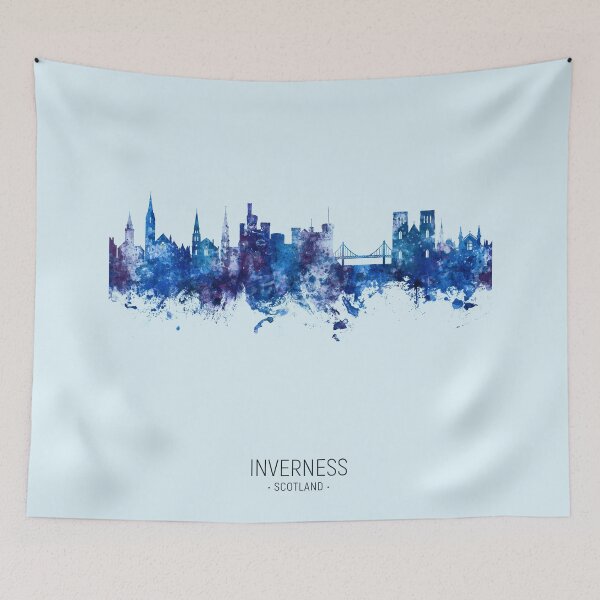 Item preview, Inverness Scotland Skyline designed and sold by ArtPrints.