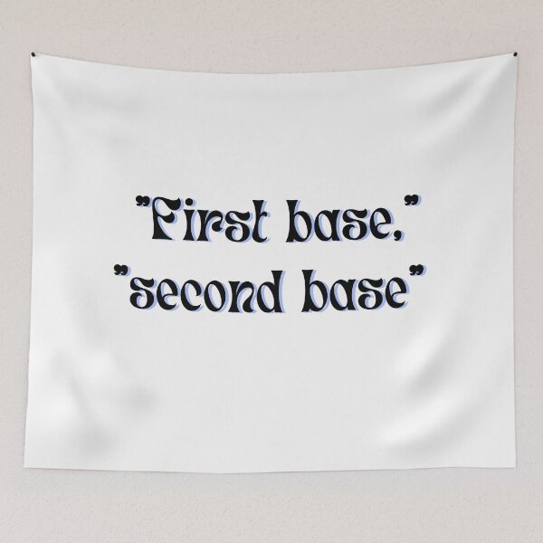 Item preview, "First base," "second base" designed and sold by Scopestor.