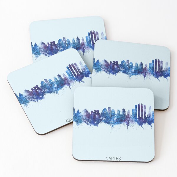 Item preview, Naples Italy Skyline designed and sold by ArtPrints.
