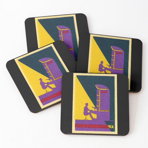 Item preview, Electro-optics Soviet Matchbox Label designed and sold by iconikit.