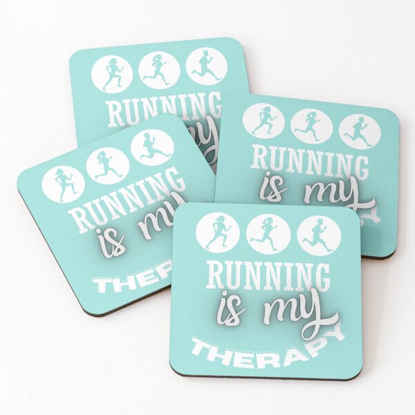 Item preview, Running is my Therapy designed and sold by maaitbahajjoub.