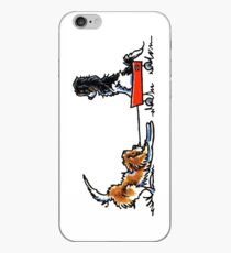 CKCS Wagon Fun iPhone Case