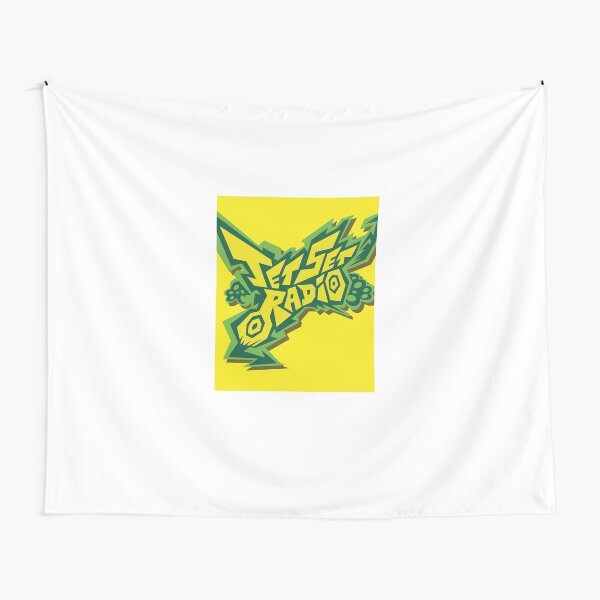 Vista previa del artículo con la obra «JET SET RADIOOOOOOOOO! Camiseta gráfica», diseñado y vendido por BUSHELBUSHEL.