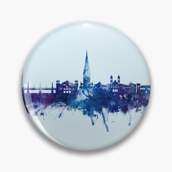 Item preview, San Sebastian Spain Skyline designed and sold by ArtPrints.