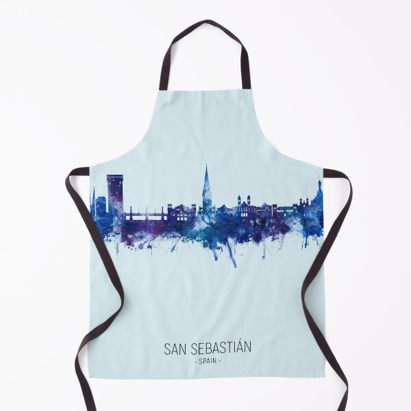 Item preview, San Sebastian Spain Skyline designed and sold by ArtPrints.