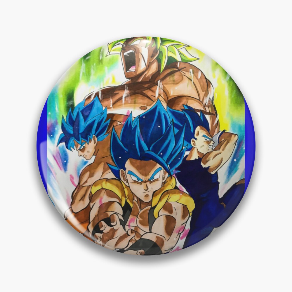 Dragon Ball Super Broly Broly Goku Vegeta Gogeta Sticker for Sale by  igor-me