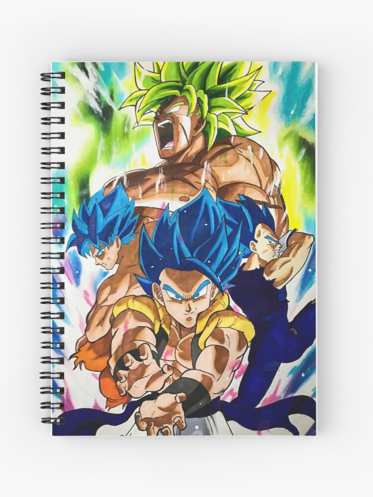 Drawing Goku, Vegeta and Broly - Dragon Ball Super: Broly Special