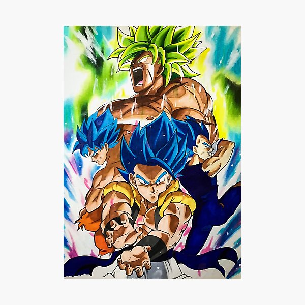 Broly Photographic Prints Redbubble