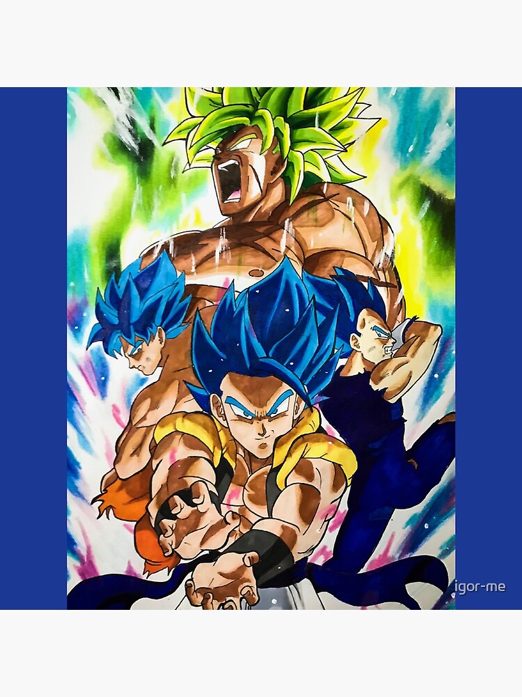 Dragon Ball Broly Wallpaper Classic Canvas Print for Sale by igor-me