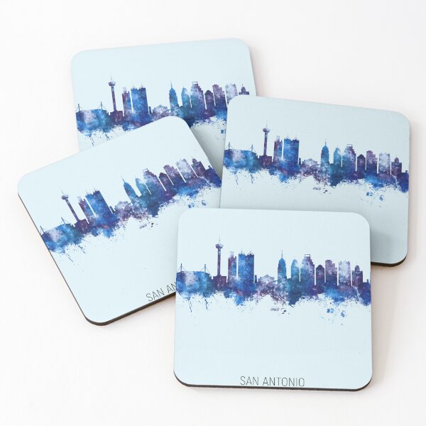 Item preview, San Antonio Texas Skyline designed and sold by ArtPrints.