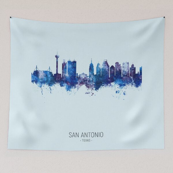 Item preview, San Antonio Texas Skyline designed and sold by ArtPrints.