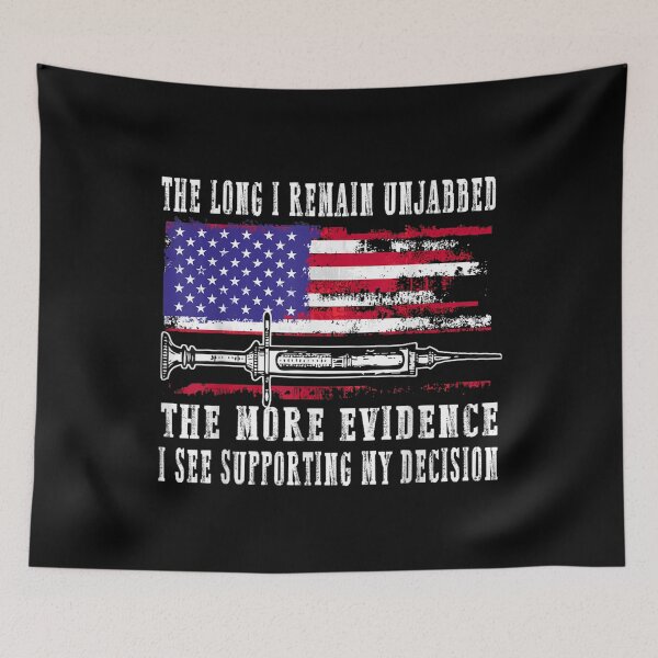 Item preview, The Long I Remain Unja Bbed Funny Vaccinated Sacarstic Quote  designed and sold by jennifera11.