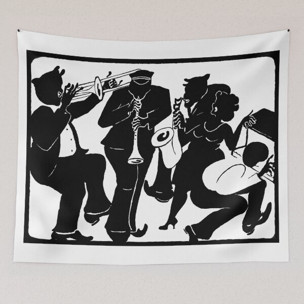 Artikelvorschau, Jazzband, New Orleans entworfen und verkauft von virginialea.