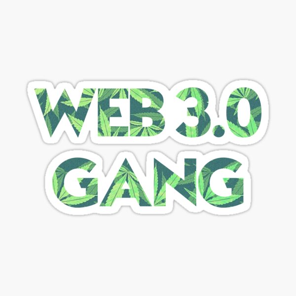 Aperçu de l'œuvre Internet 3.0 | Gang de mauvaises herbes Web 3 créée et vendue par H3arthack3r.