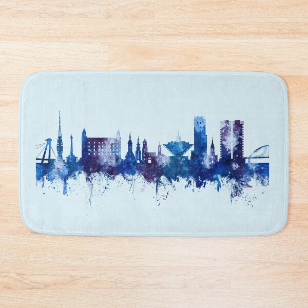 Item preview, Bratislava Slovakia Skyline designed and sold by ArtPrints.