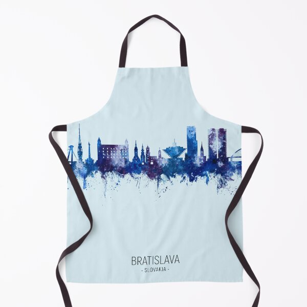 Item preview, Bratislava Slovakia Skyline designed and sold by ArtPrints.