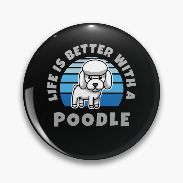 Item preview, Life Is Better With A Poodle Kawaii designed and sold by brandoseven.