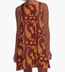 Chromatin Structure A-Line Dress