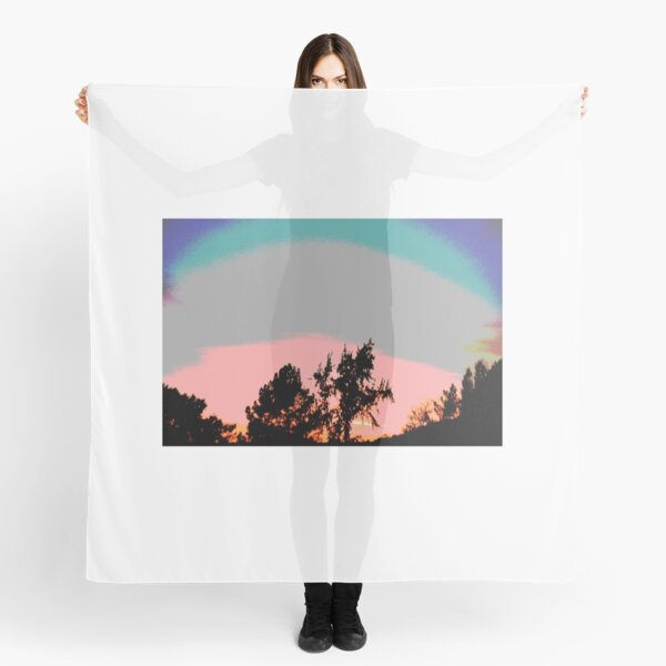 pop art sunset! Scarf